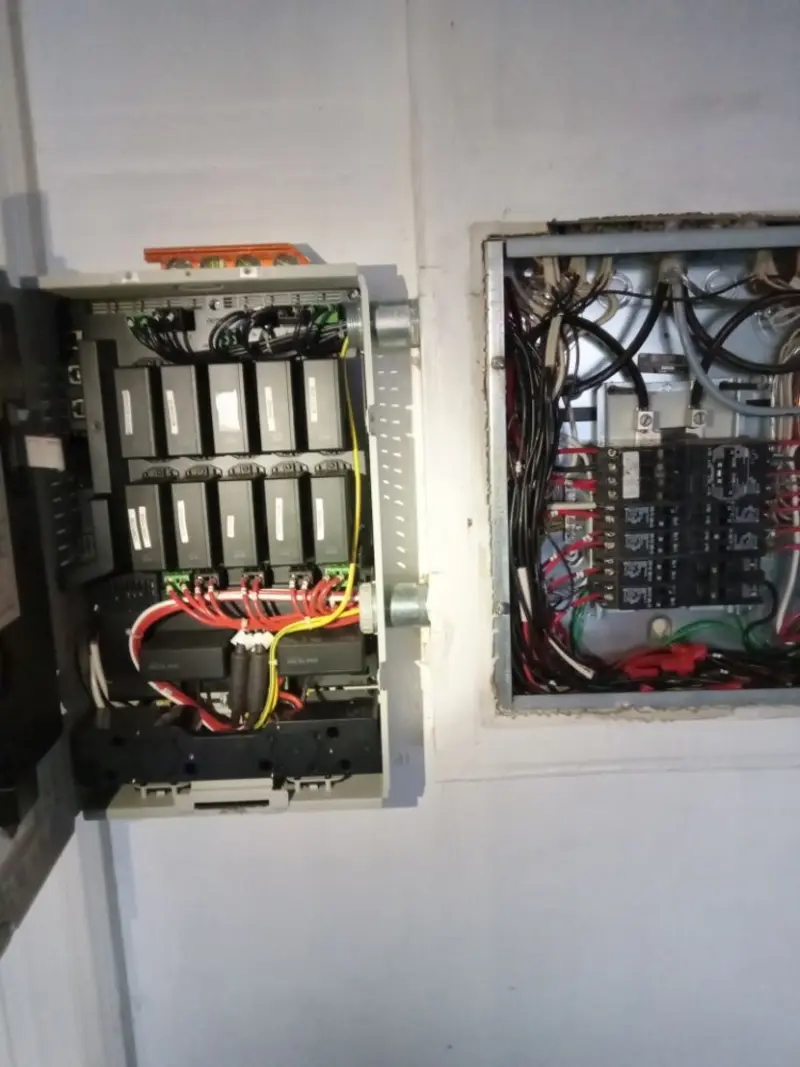 Electrical panel upgrade completed for Commercial Electrician Services in New London